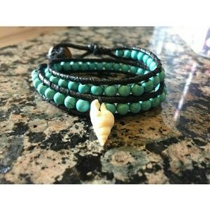 Handmade wrap bracelet